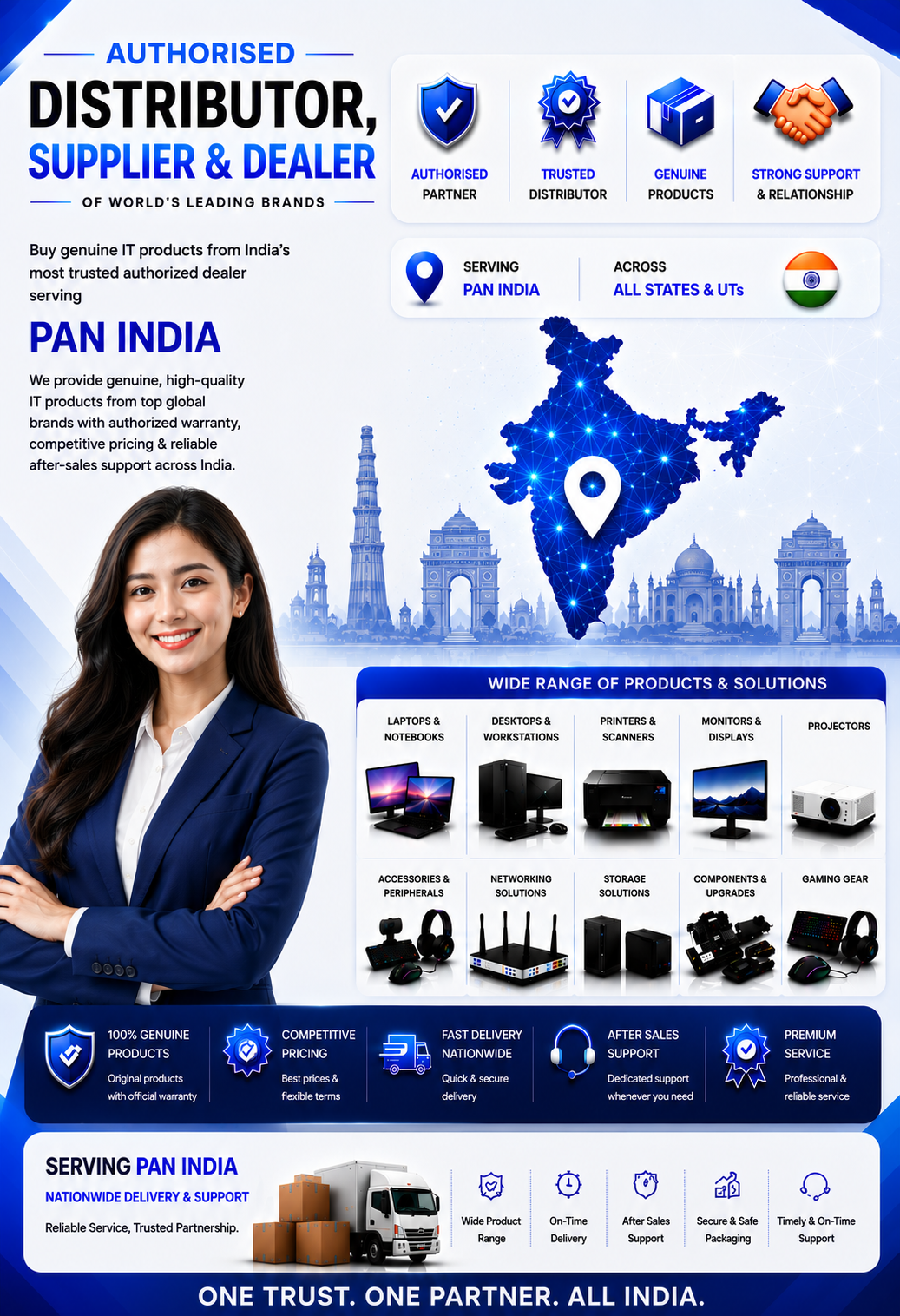 Authorized Apple, HP, Dell, Lenovo, Kramer Distributor Uttarakhand