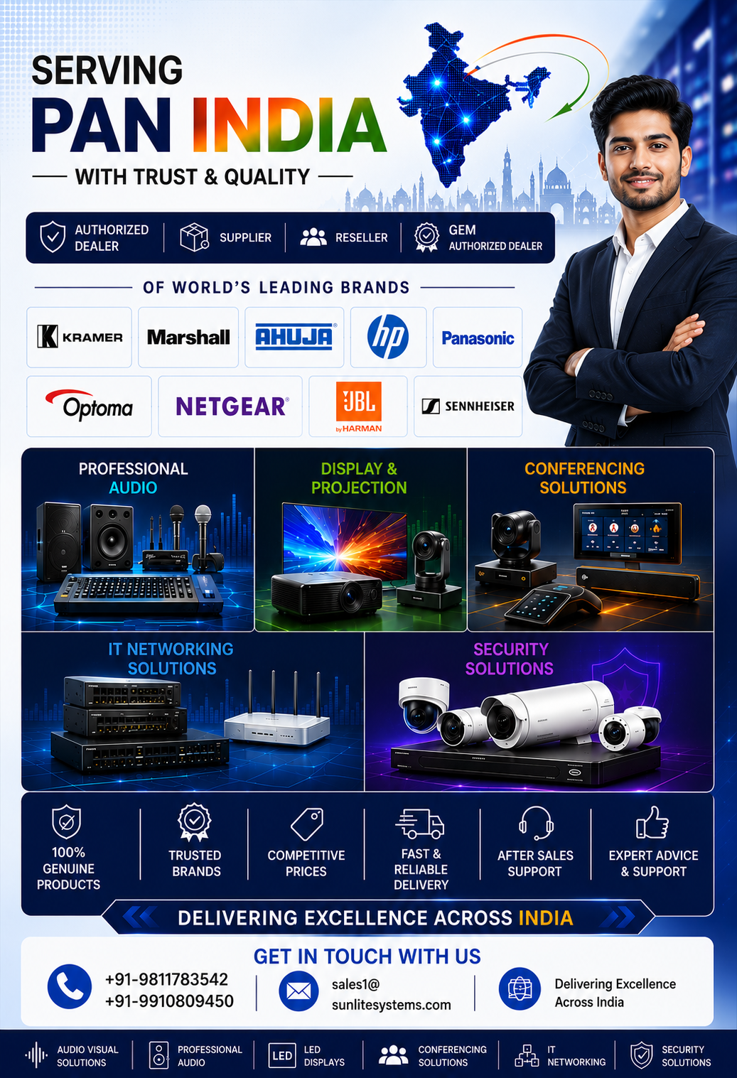 Comprehensive IT & AV Product Portfolio Uttarakhand